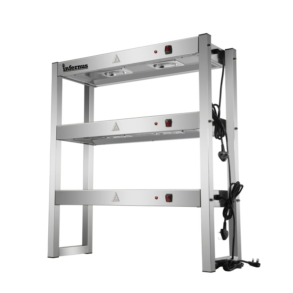 90cm triple tier heated gantry